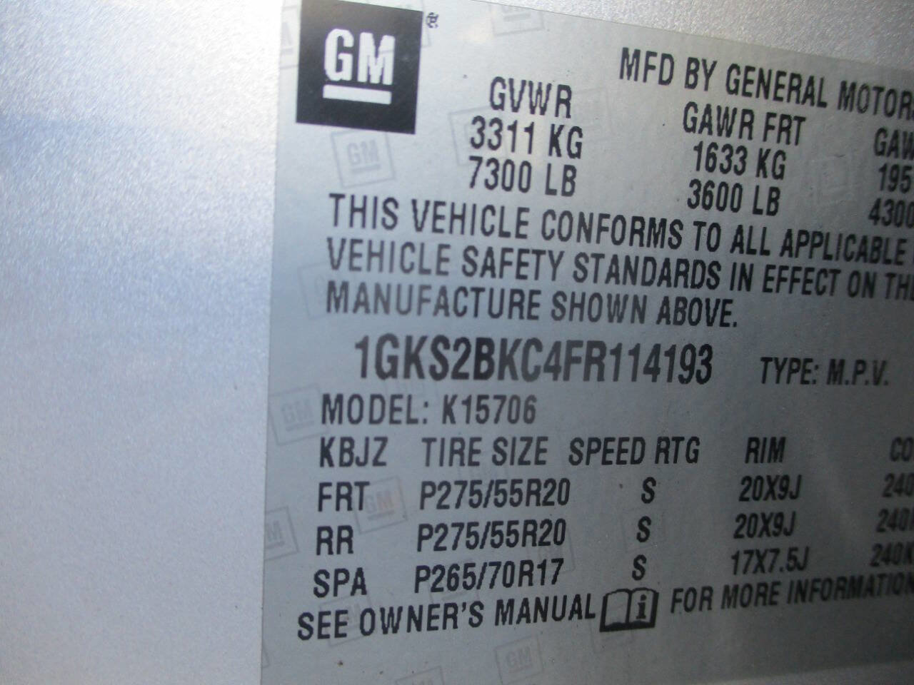 Used 2015 GMC Yukon SLT w/ Open Road Package image 26