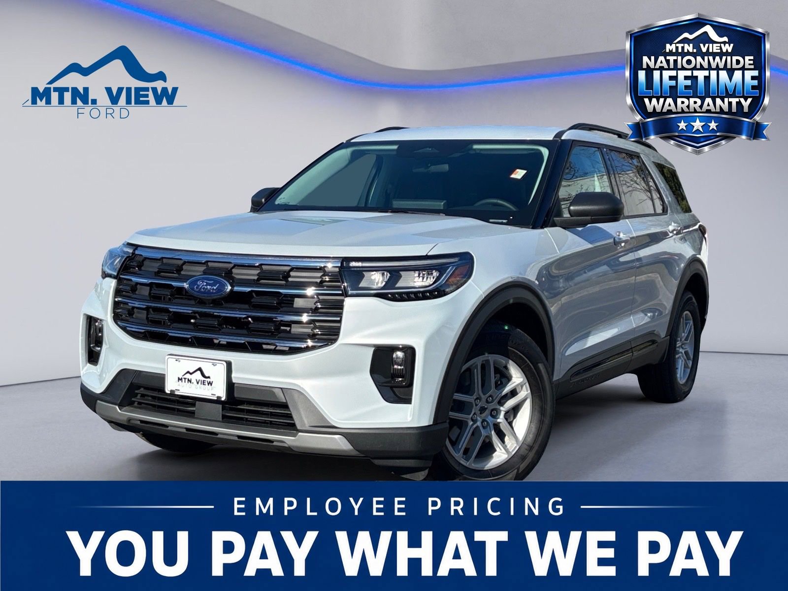 New 2026 Ford Explorer Active w/ Active Comfort Package