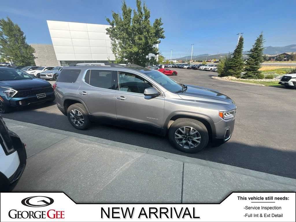 Used 2020 GMC Acadia SLT w/ LPO, Black Accent Package AWD/4WD image 1