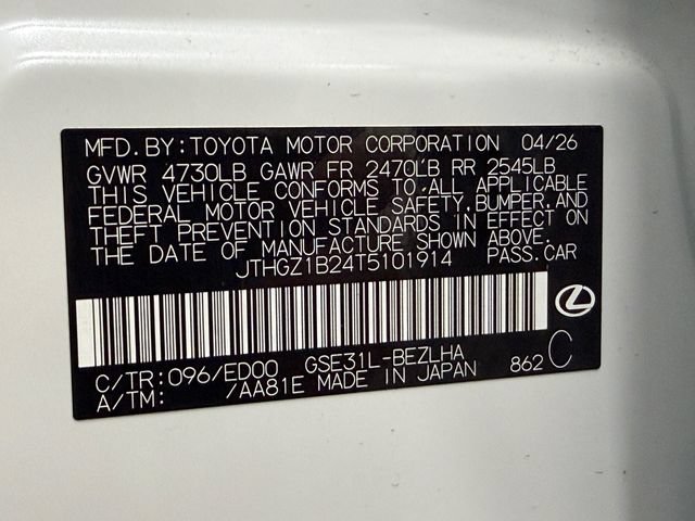 New 2026 Lexus IS 350 F Sport RWD image 34
