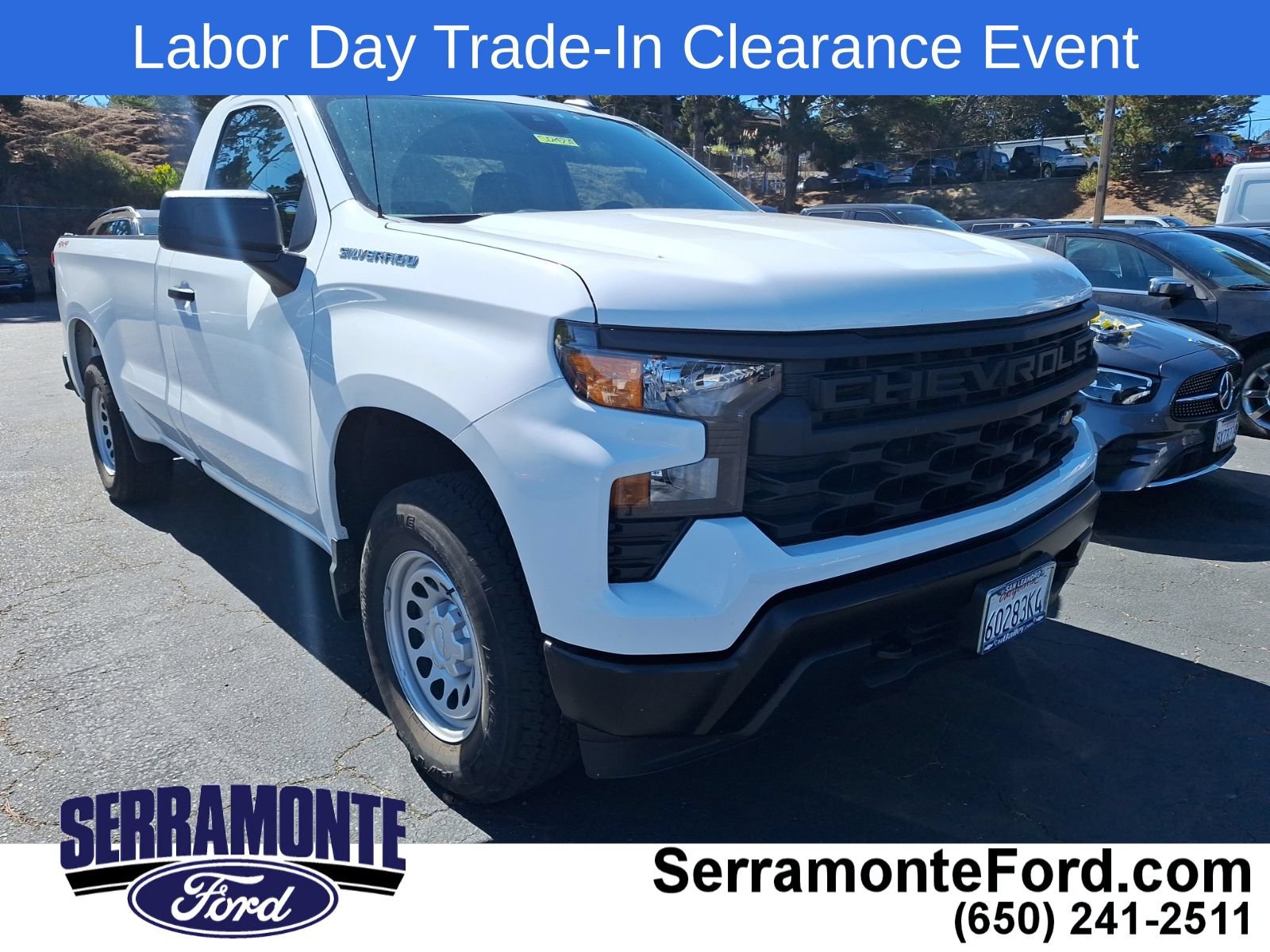 Used 2025 Chevrolet Silverado 1500 W/T w/ Trailering Package