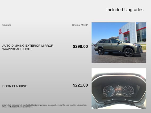 Used 2024 Subaru Outback Onyx Edition AWD/4WD image 4