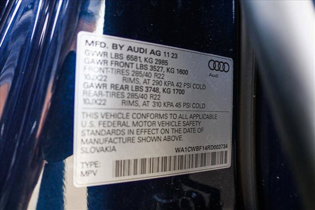Used 2024 Audi SQ8 Prestige w/ Prestige Package AWD/4WD image 29