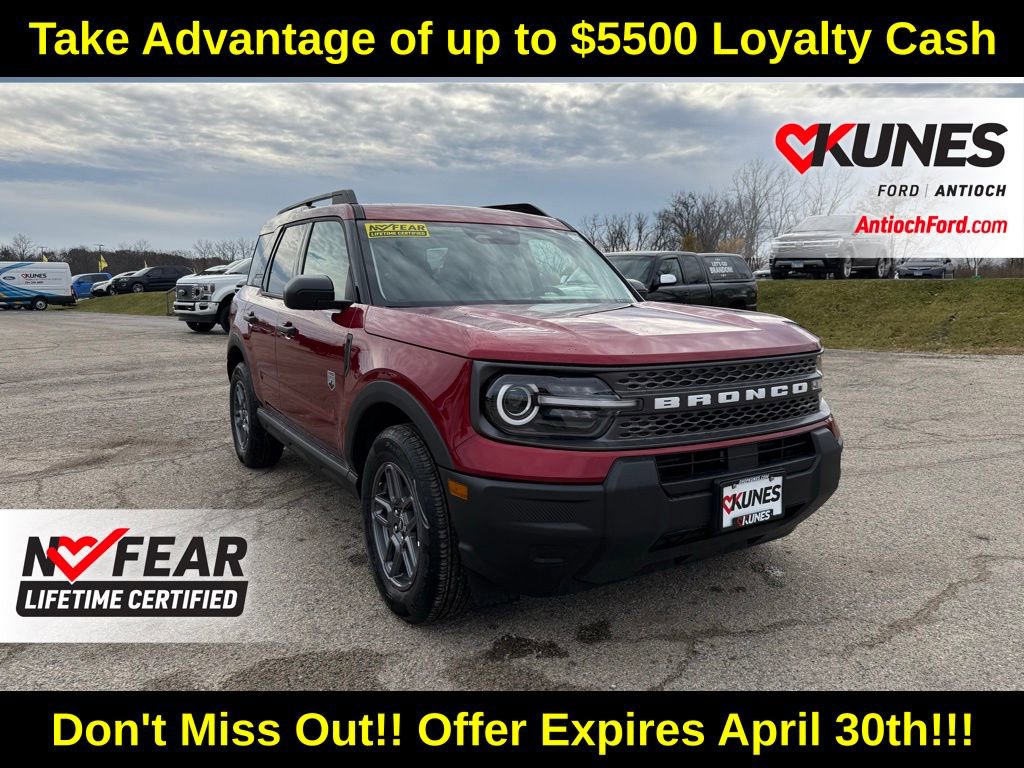 New 2025 Ford Bronco Sport Big Bend