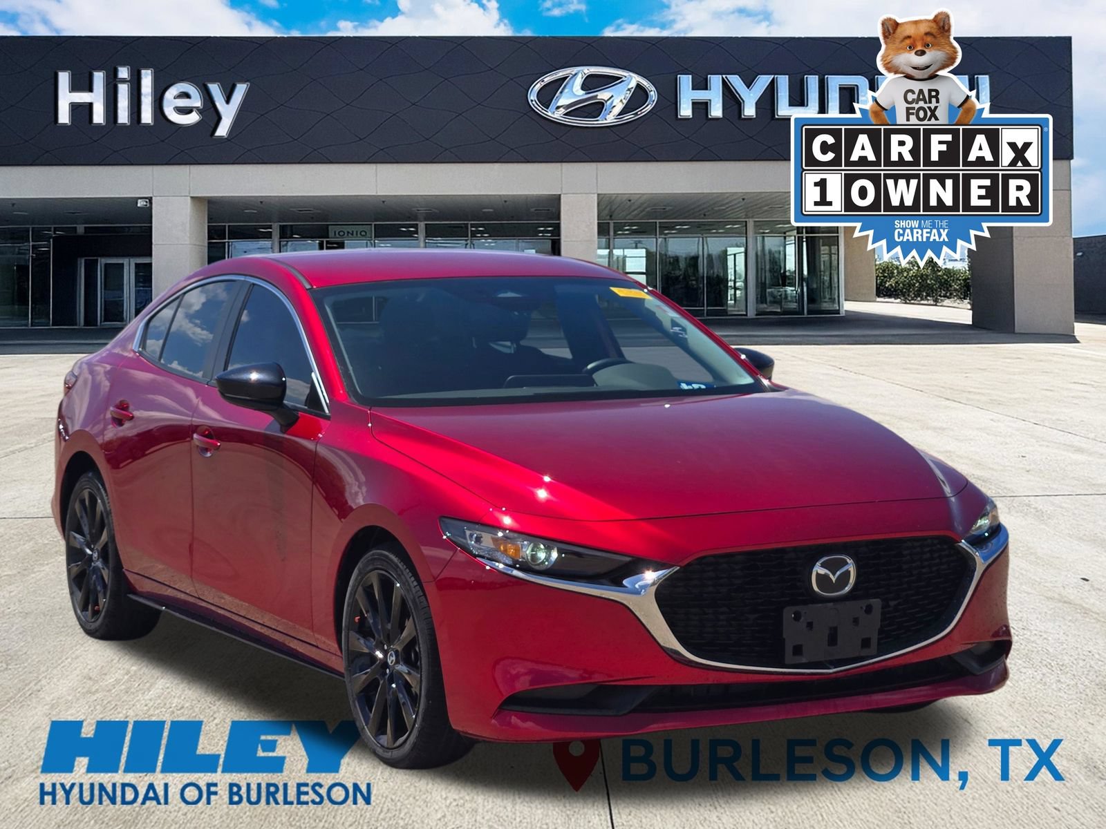 Certified 2025 MAZDA MAZDA3 s FWD image 1