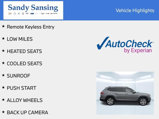 Used 2021 Volkswagen Atlas SE image 7