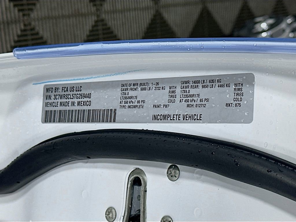 New 2026 RAM 3500 Tradesman RWD image 18