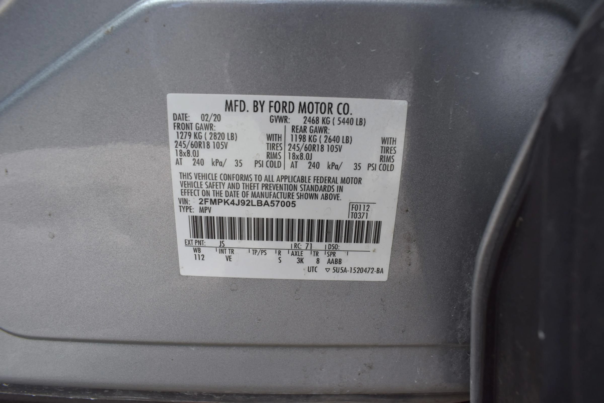 Used 2020 Ford Edge SEL AWD/4WD image 58