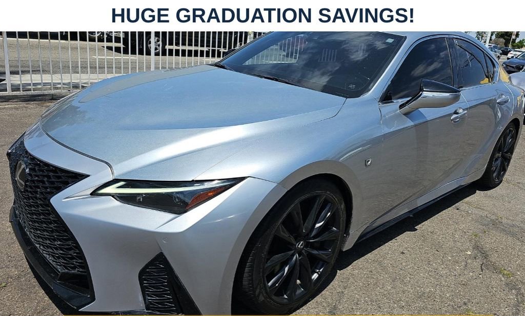Used 2022 Lexus IS 350 F Sport w/ Navigation Package RWD image 1