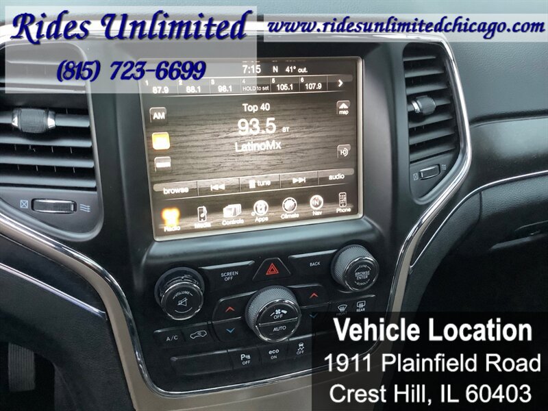 Used 2015 Jeep Grand Cherokee Limited w/ Luxury Group II AWD/4WD image 16
