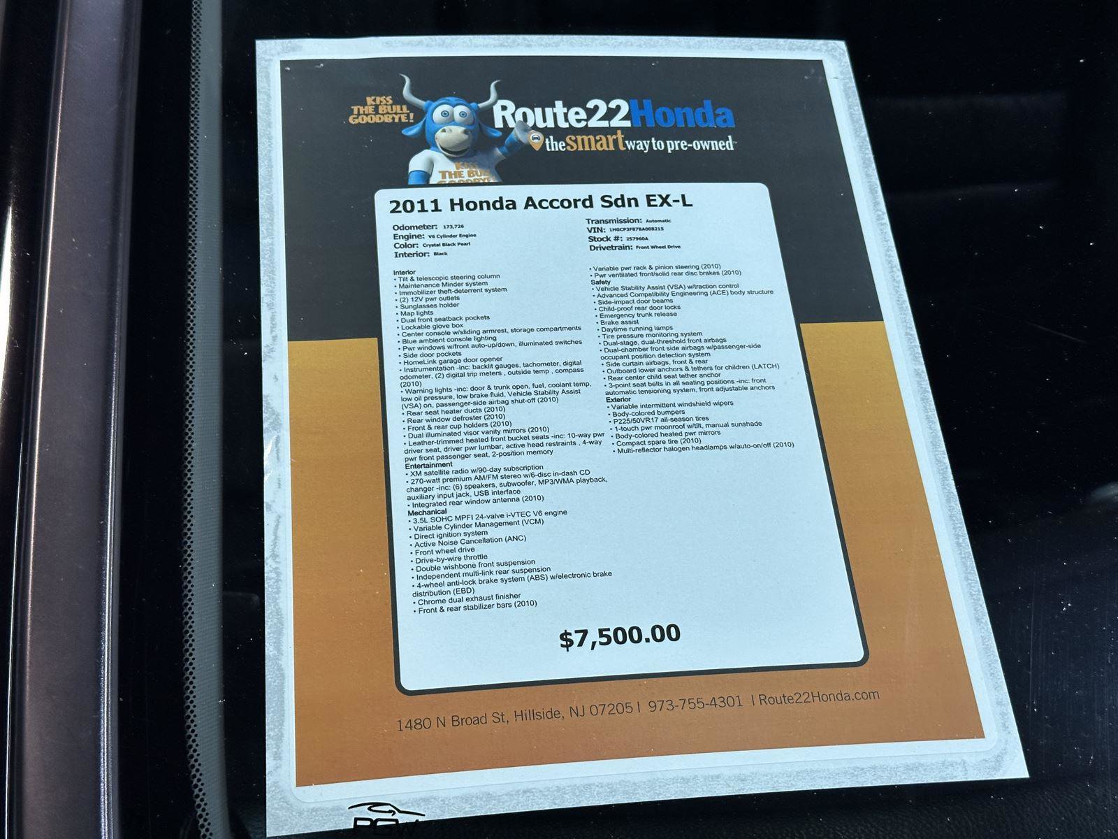 Used 2011 Honda Accord EX-L image 40