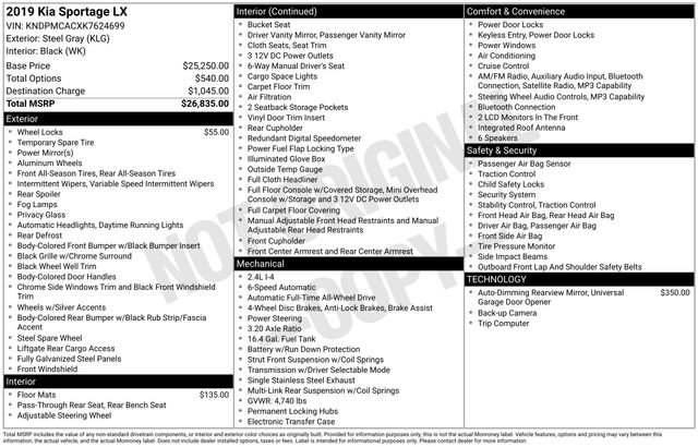 Used 2019 Kia Sportage LX image 34