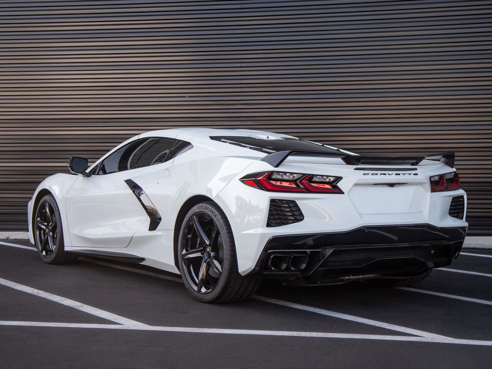 Used 2024 Chevrolet Corvette Stingray Preferred Cpe w/ Stealth Interior Trim Package RWD image 3