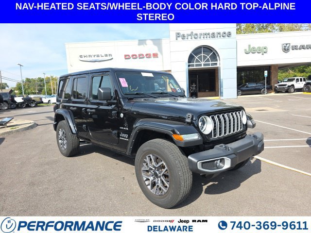 Used 2024 Jeep Wrangler Unlimited Sahara w/ Technology Group