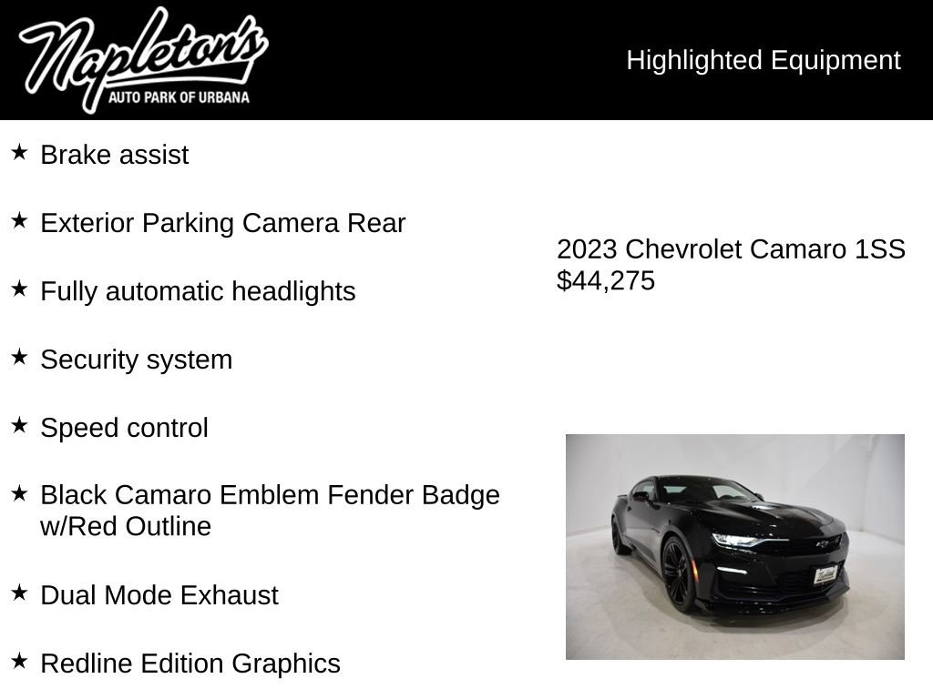 Used 2023 Chevrolet Camaro SS w/ Redline Edition image 16