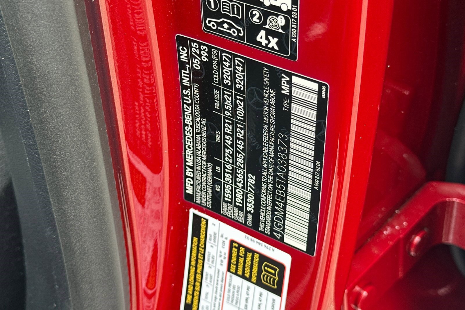 New 2026 Mercedes-Benz EQS 550 4MATIC SUV image 19