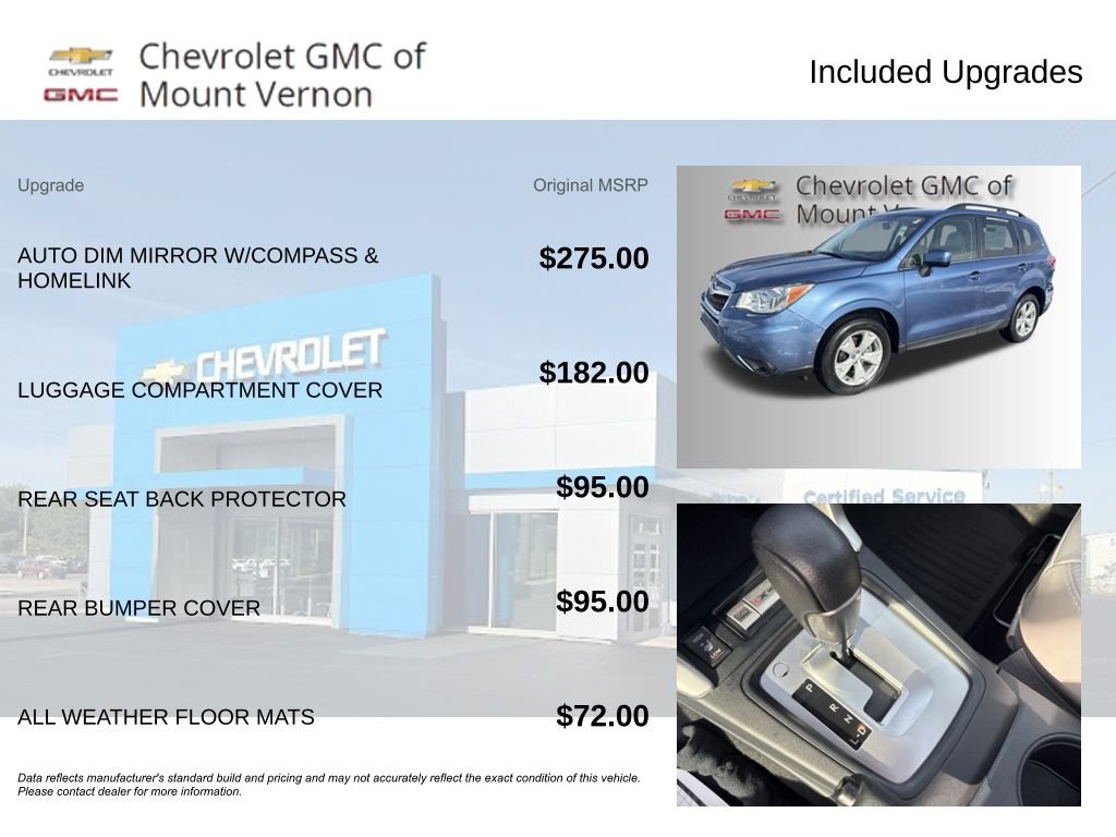 Used 2015 Subaru Forester 2.5i Limited image 6