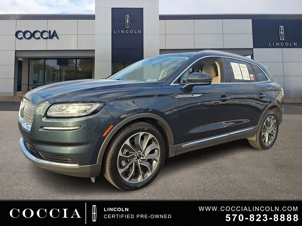 Certified 2022 Lincoln Nautilus Reserve