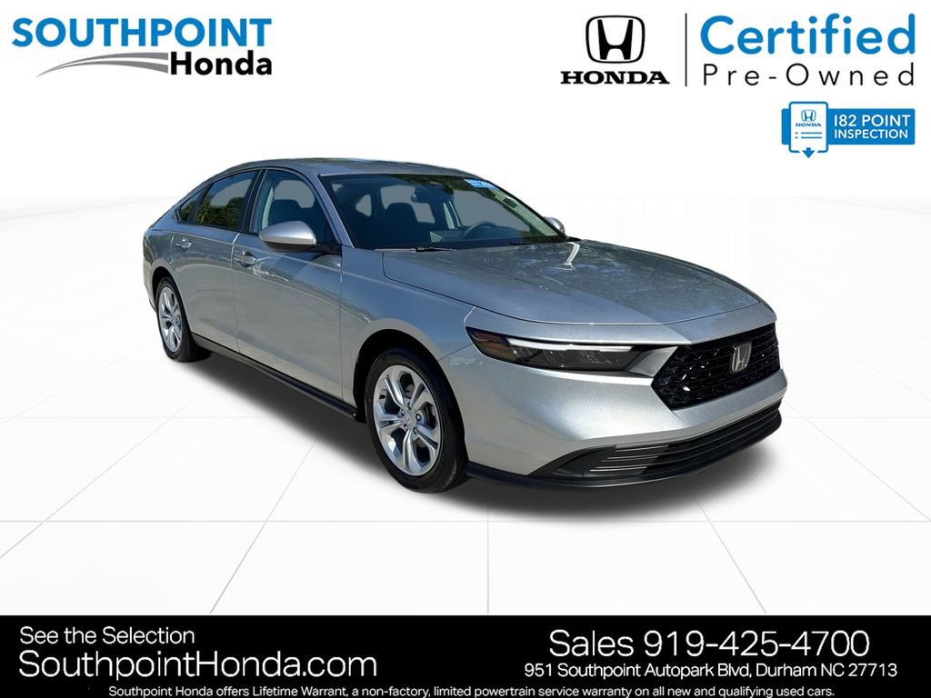 Certified 2026 Honda Accord LX