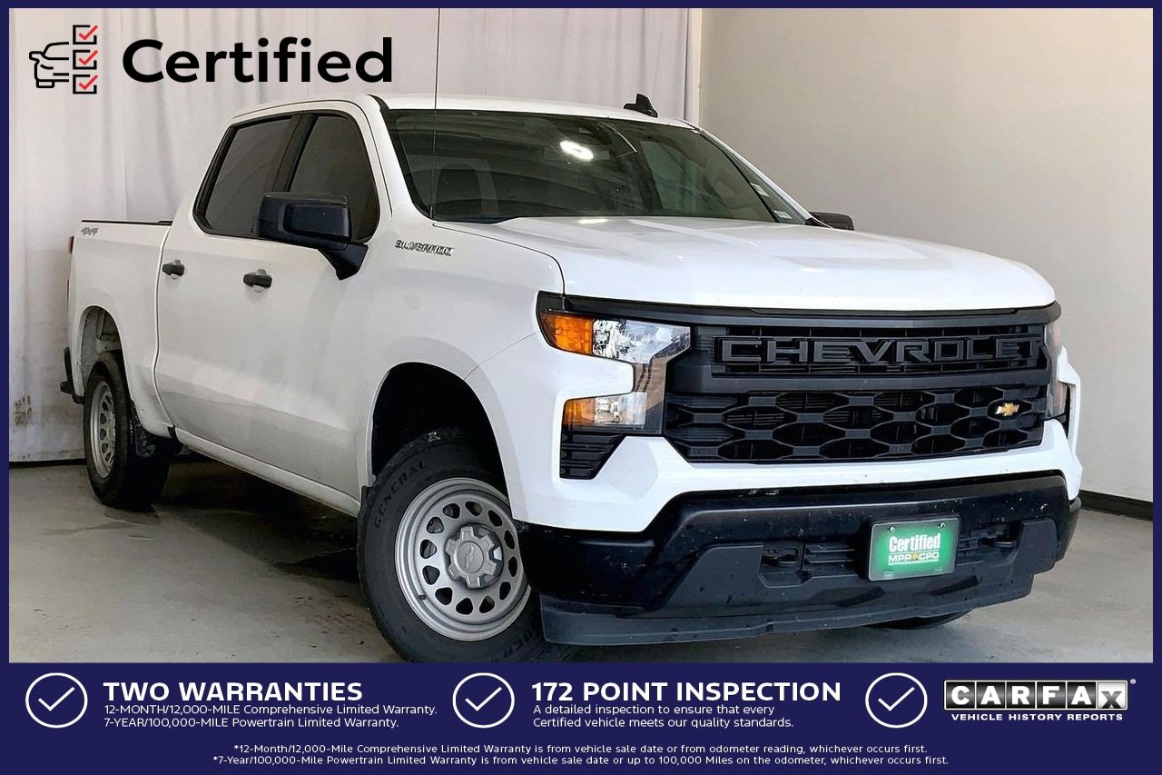 Used 2024 Chevrolet Silverado 1500 W/T AWD/4WD image 1