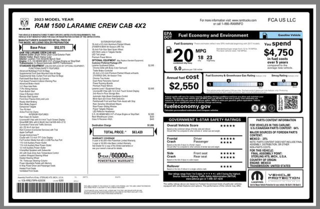 Used 2023 RAM 1500 Laramie image 31