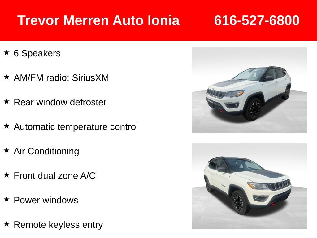 Used 2021 Jeep Compass Trailhawk AWD/4WD image 19