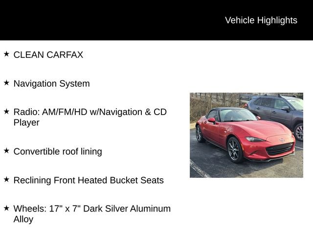 Used 2016 MAZDA MX-5 Miata Grand Touring image 5