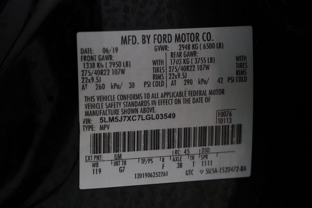 Used 2020 Lincoln Aviator Reserve w/ Equipment Group 202A AWD/4WD image 45
