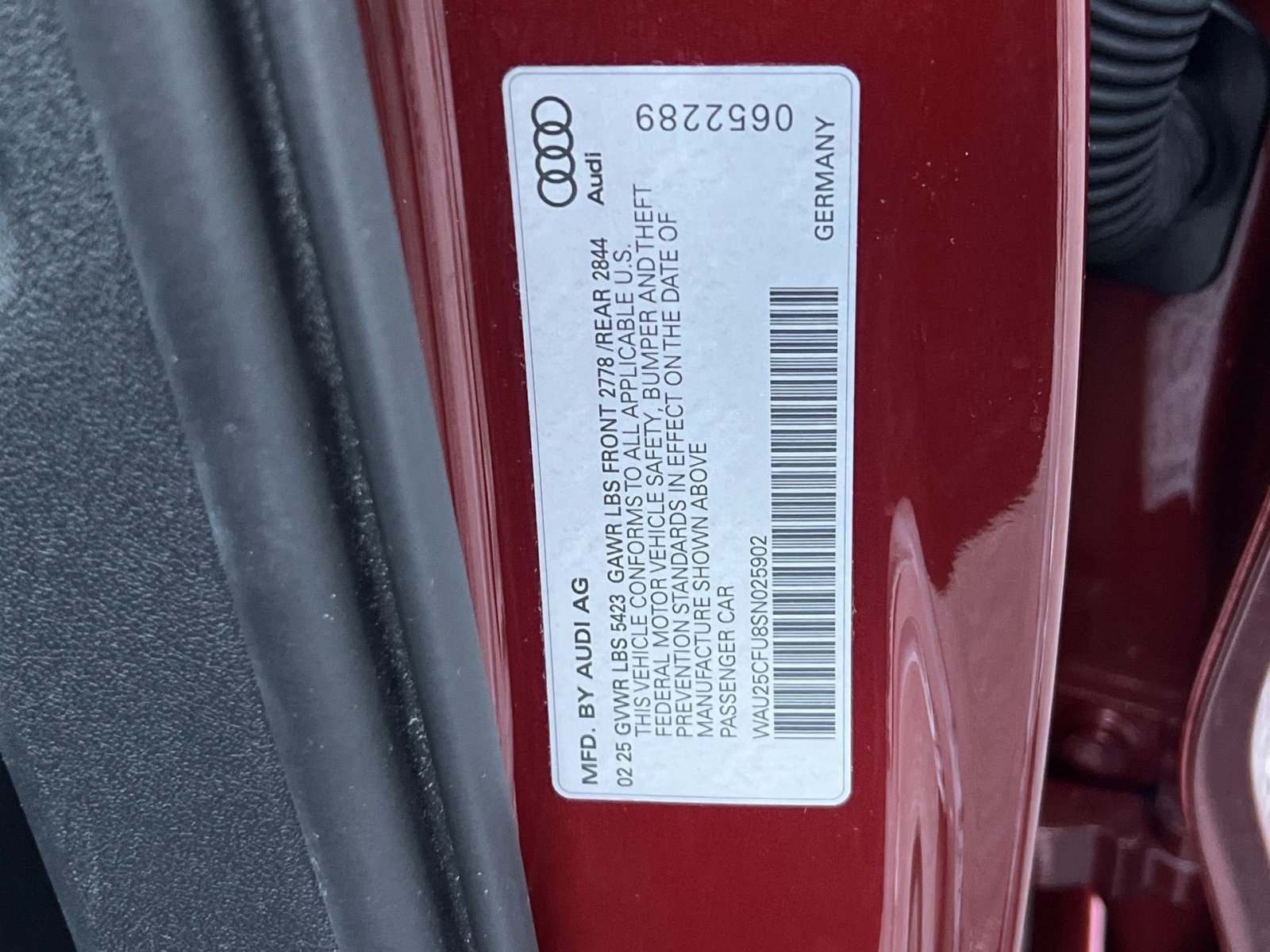 Used 2025 Audi S5 Premium Plus w/ Premium Plus Package AWD/4WD image 43