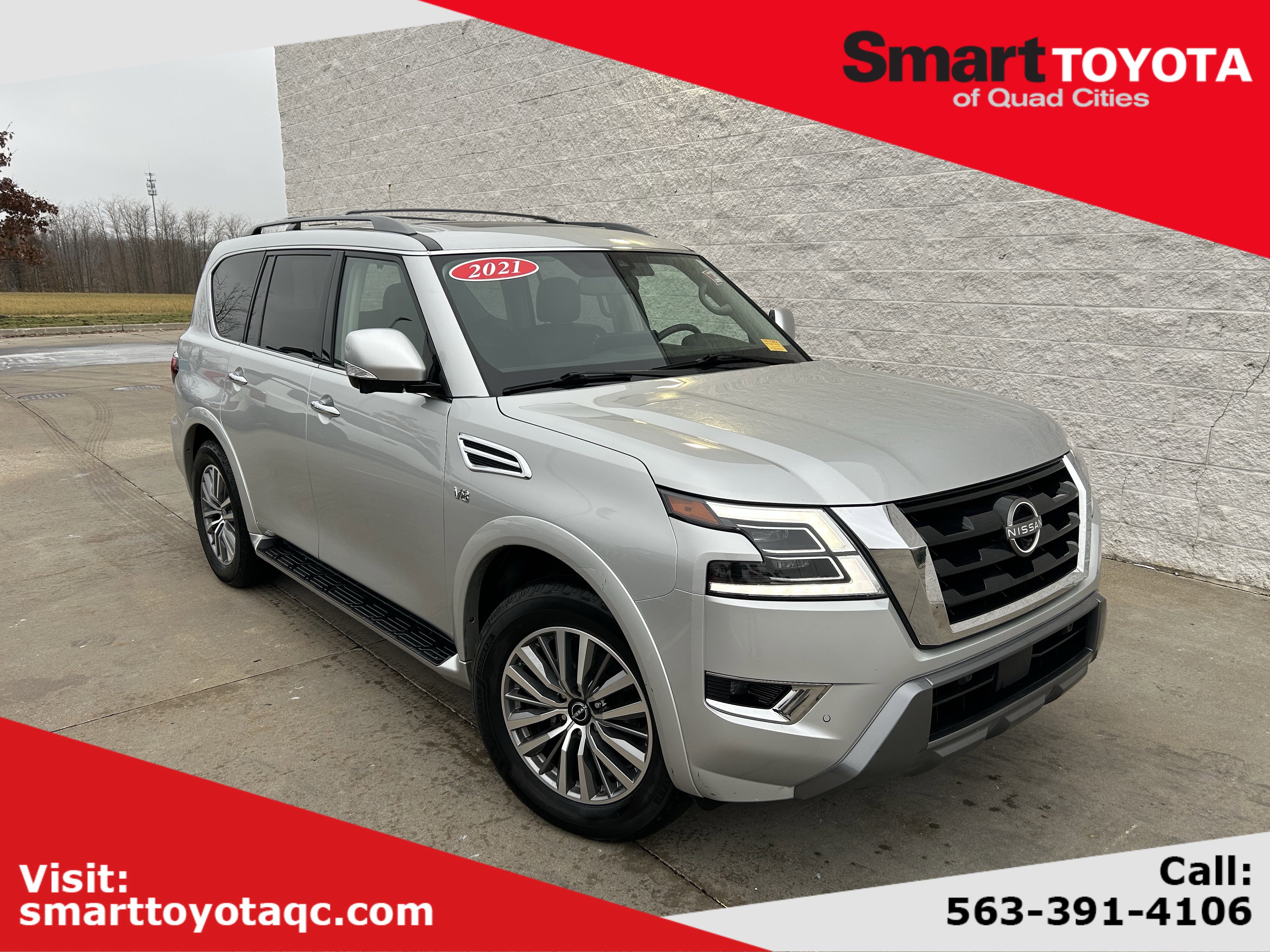 Used 2021 Nissan Armada SL w/ Captain's Chairs Package