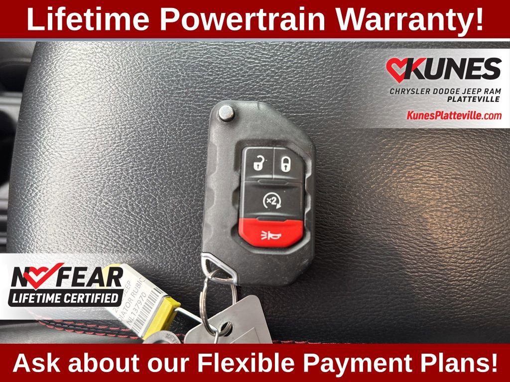 Used 2022 Jeep Gladiator Rubicon w/ Dual Top Group image 33