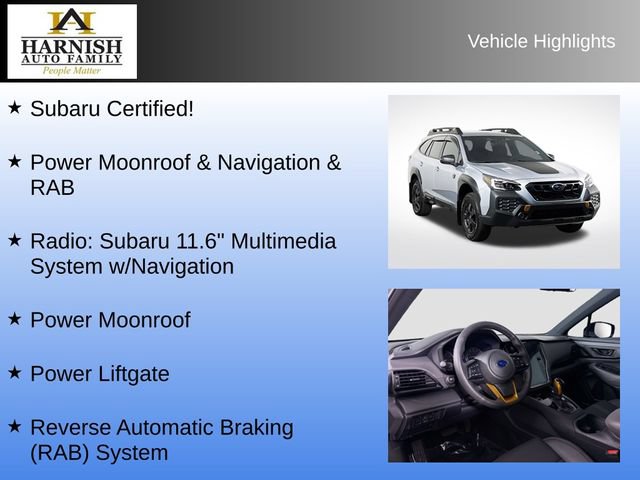 Certified 2025 Subaru Outback Wilderness AWD/4WD image 8