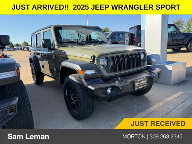 New 2025 Jeep Wrangler Sport