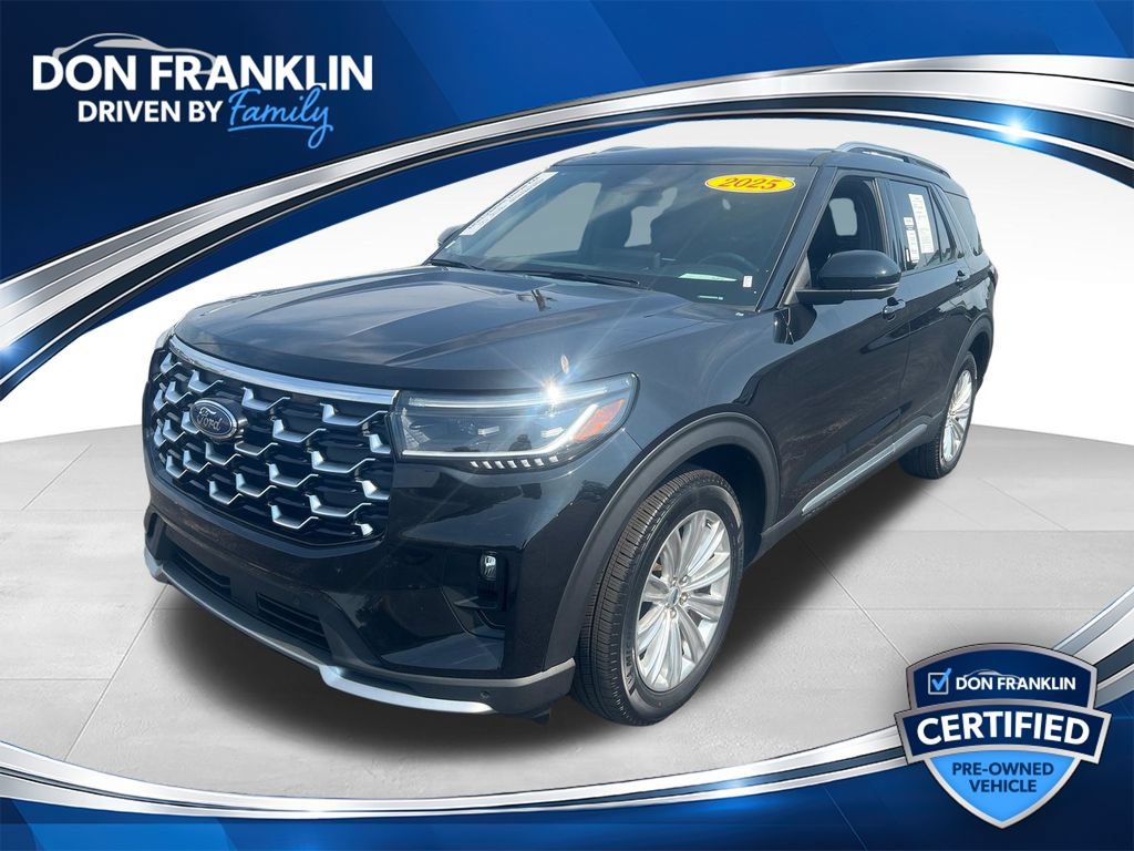 Used 2025 Ford Explorer Platinum w/ LUX Leather Package