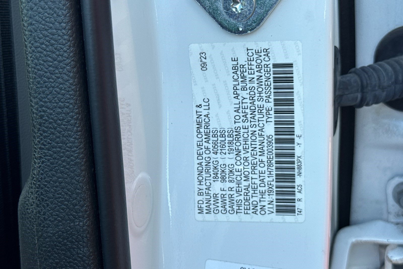 Used 2024 Honda Civic EX-L image 27