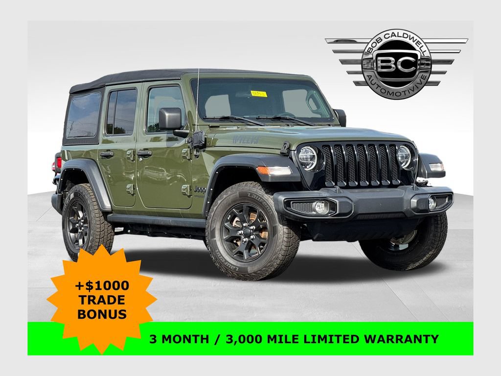 Used 2021 Jeep Wrangler Unlimited Sport AWD/4WD image 1