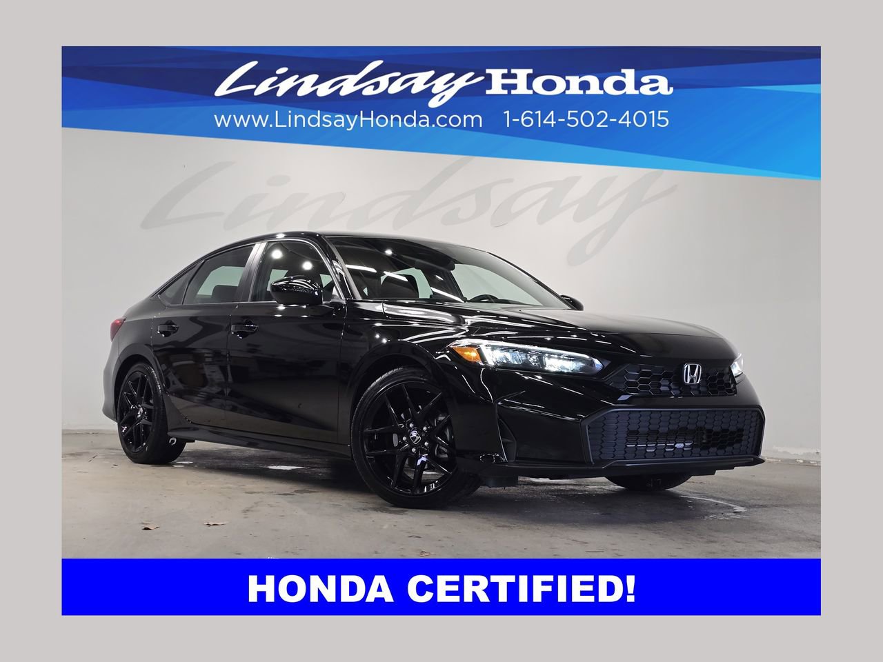 Certified 2025 Honda Civic Sport
