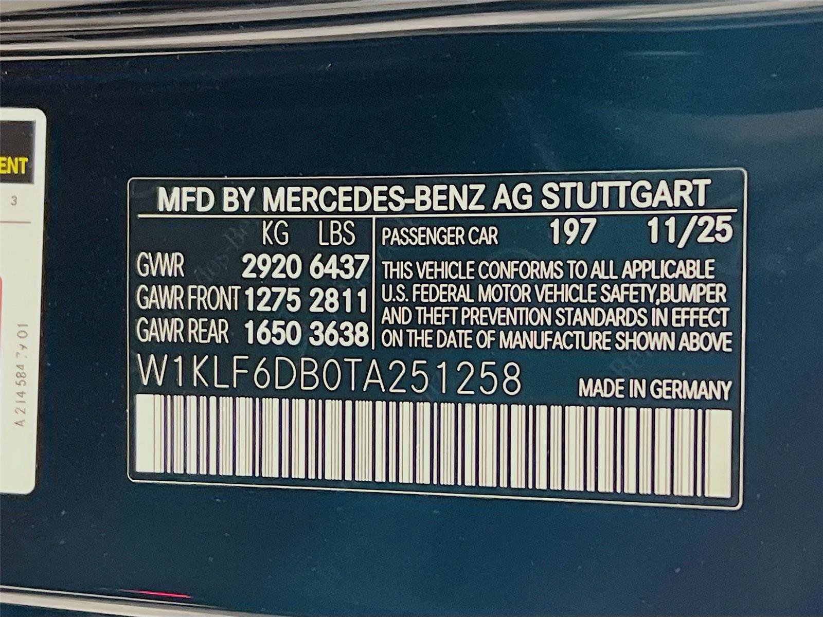 New 2026 Mercedes-Benz E 53 AMG e 4MATIC Sedan image 34