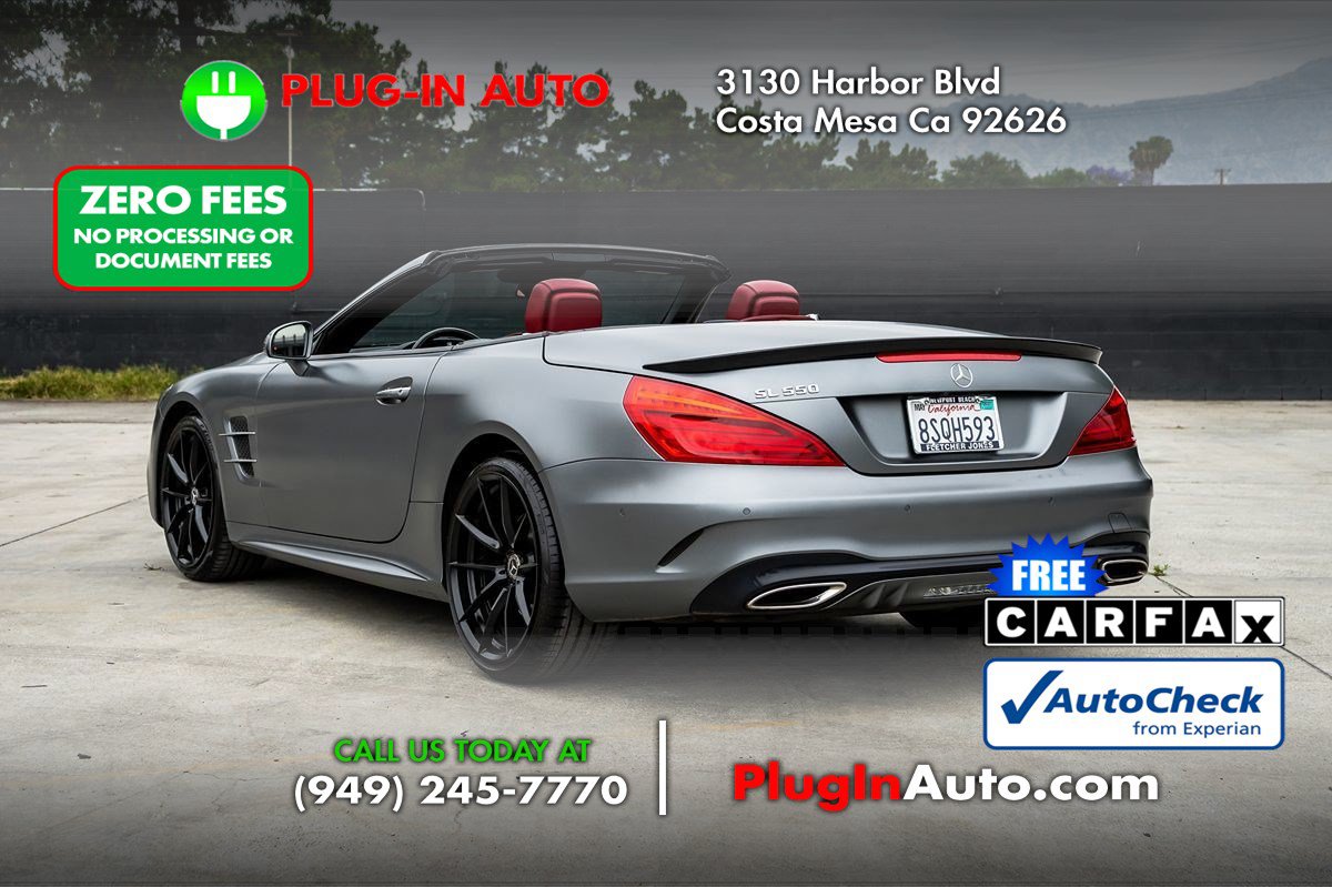 Used 2018 Mercedes-Benz SL 550 image 2