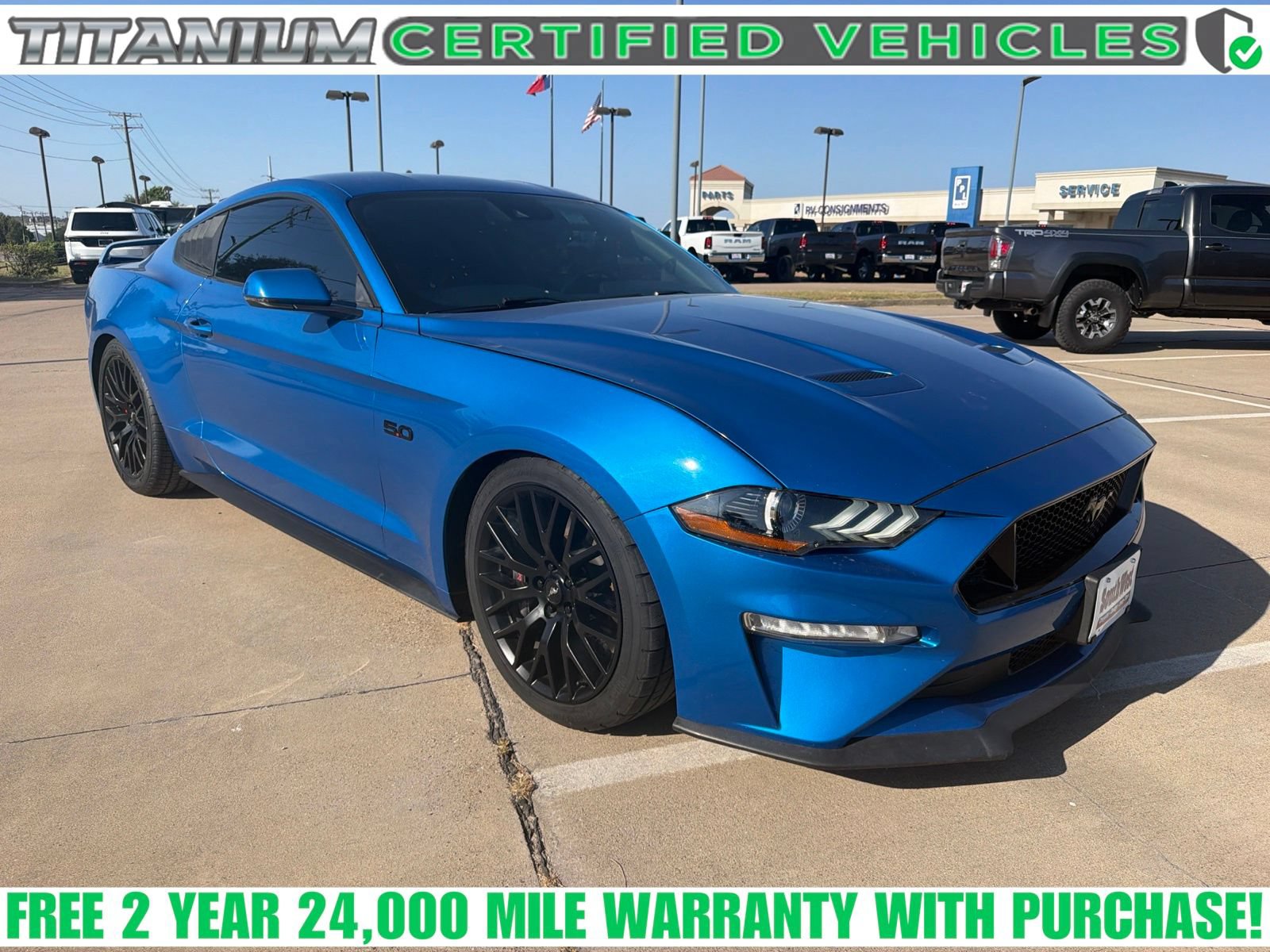 Used 2020 Ford Mustang GT Premium w/ GT Performance Package RWD image 1