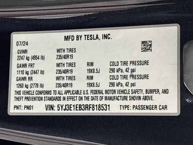 Used 2024 Tesla Model 3 Long Range AWD/4WD image 31
