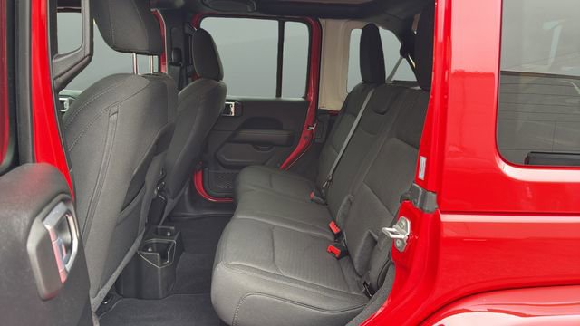 Used 2021 Jeep Wrangler Unlimited Sahara w/ Uconnect 4C Nav & Sound Group image 35