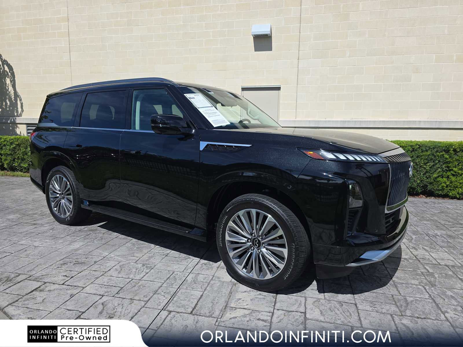 Certified 2025 INFINITI QX80 Sensory