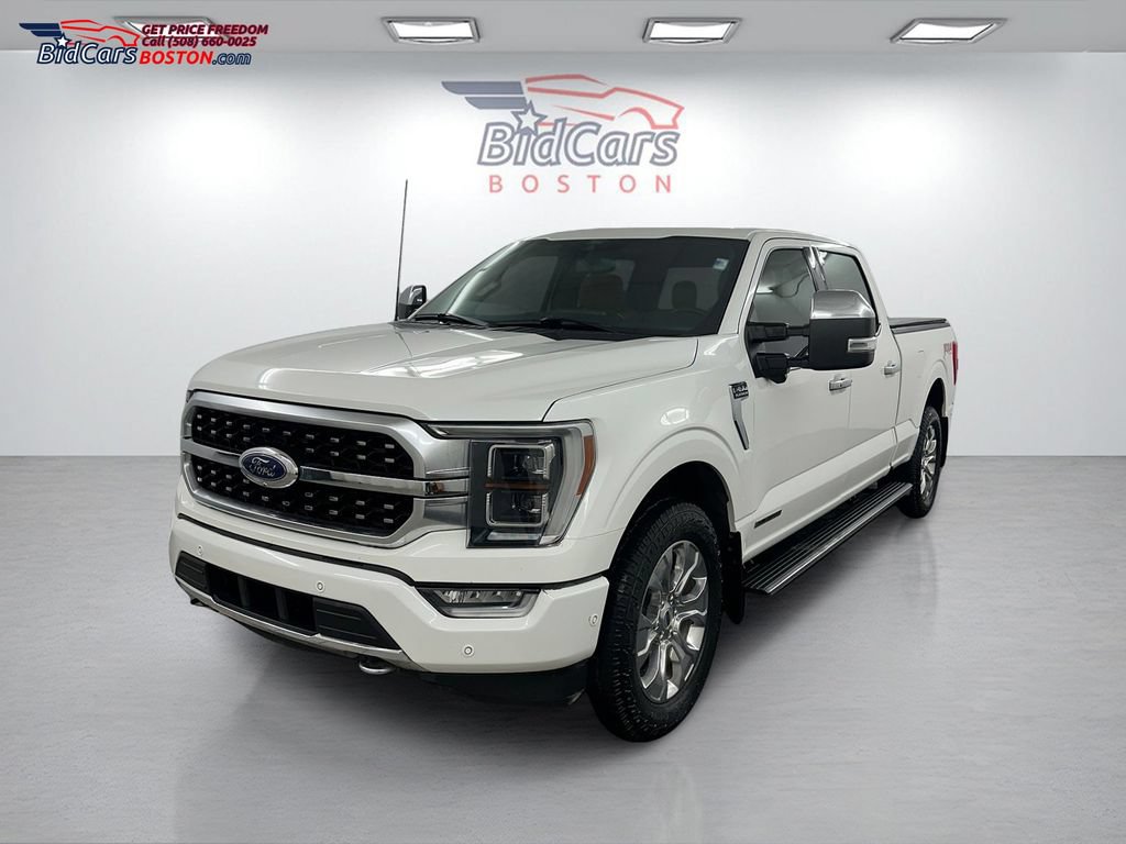 Used 2021 Ford F150 Platinum w/ Max Trailer Tow Package AWD/4WD image 1