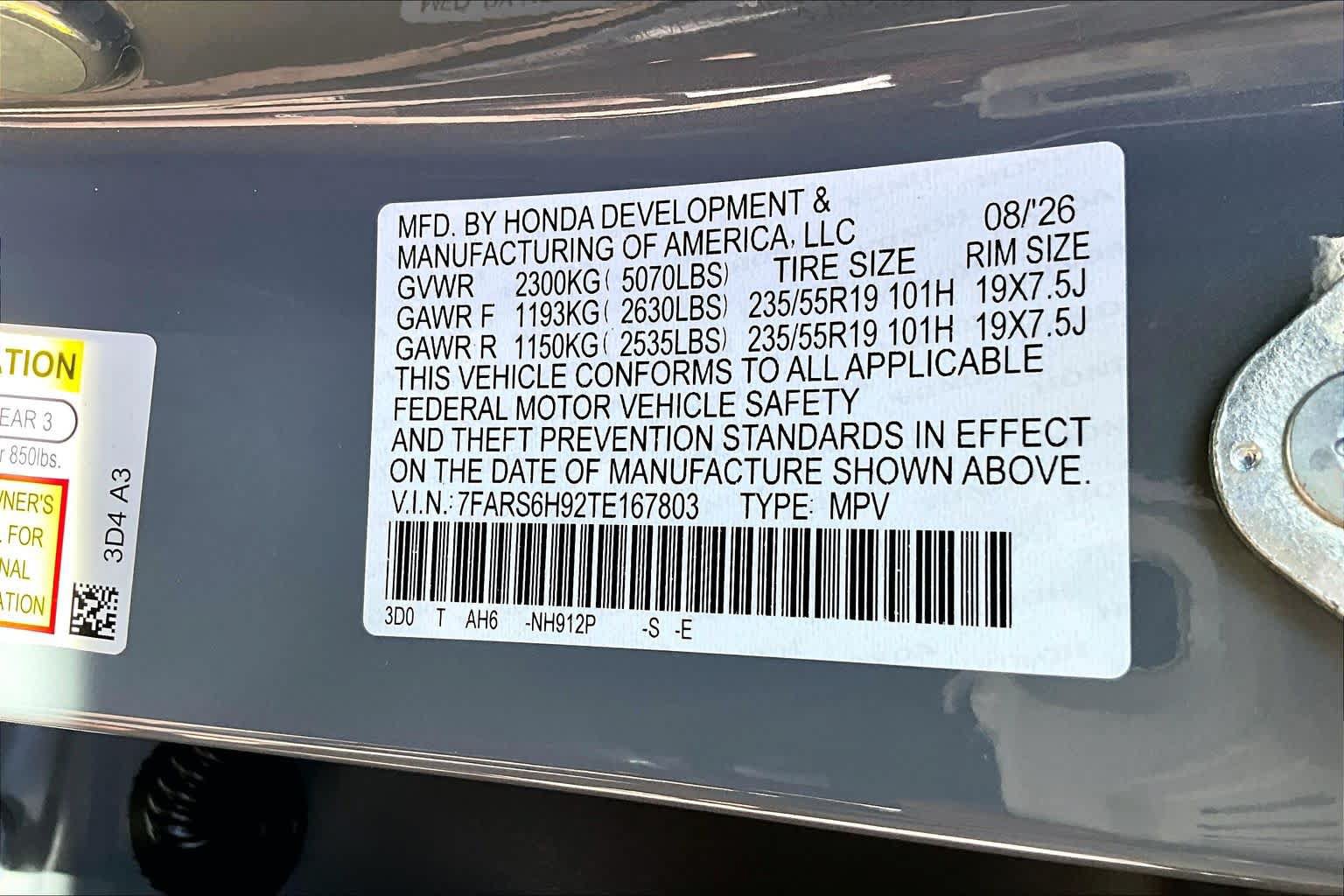 New 2026 Honda CR-V Sport Touring image 18