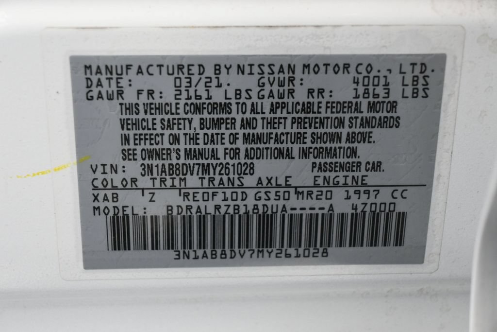 Used 2021 Nissan Sentra SR FWD image 16