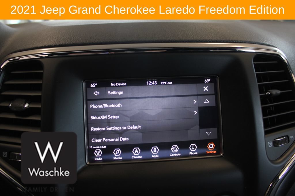 Used 2021 Jeep Grand Cherokee Freedom Edition AWD/4WD image 56