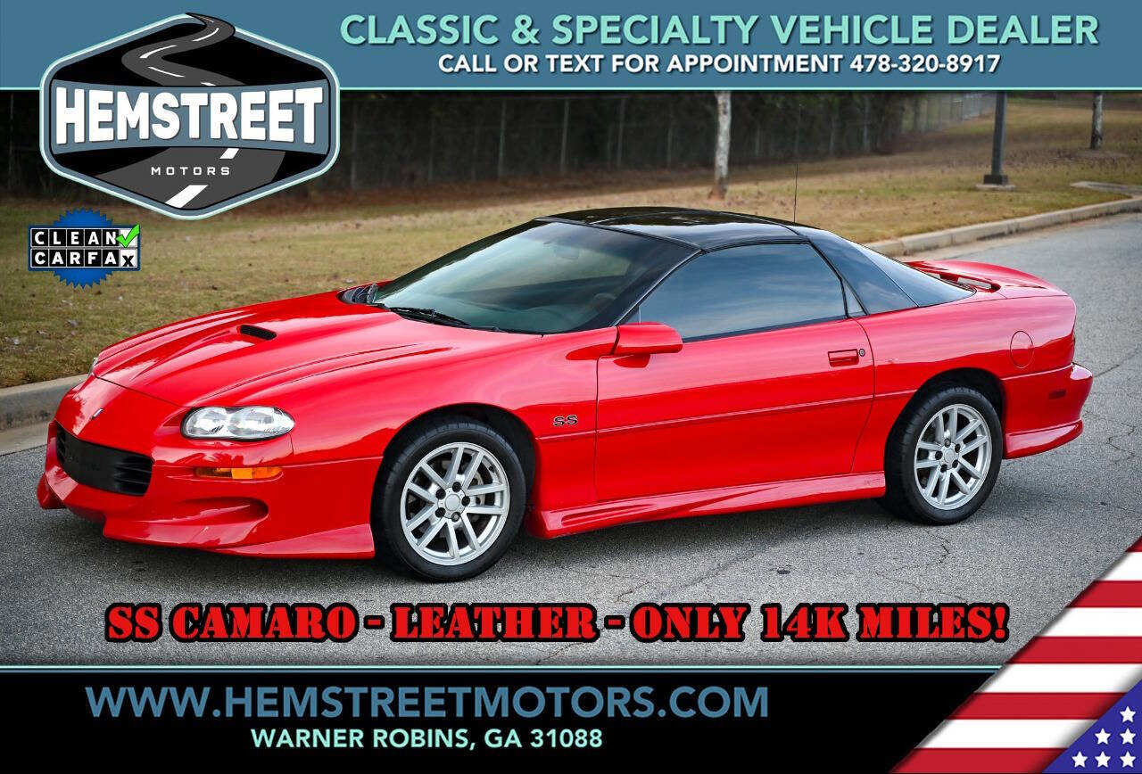 Used 2002 Chevrolet Camaro Z28 w/ SS Performance/Appearance Pkg
