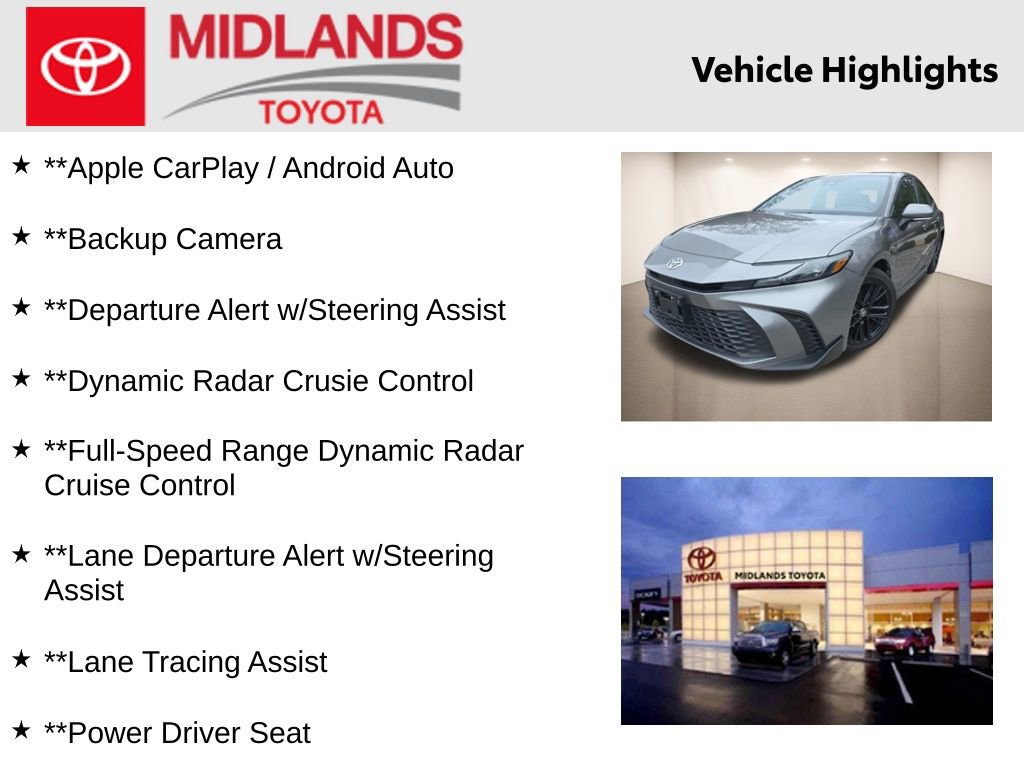 Used 2025 Toyota Camry SE image 2