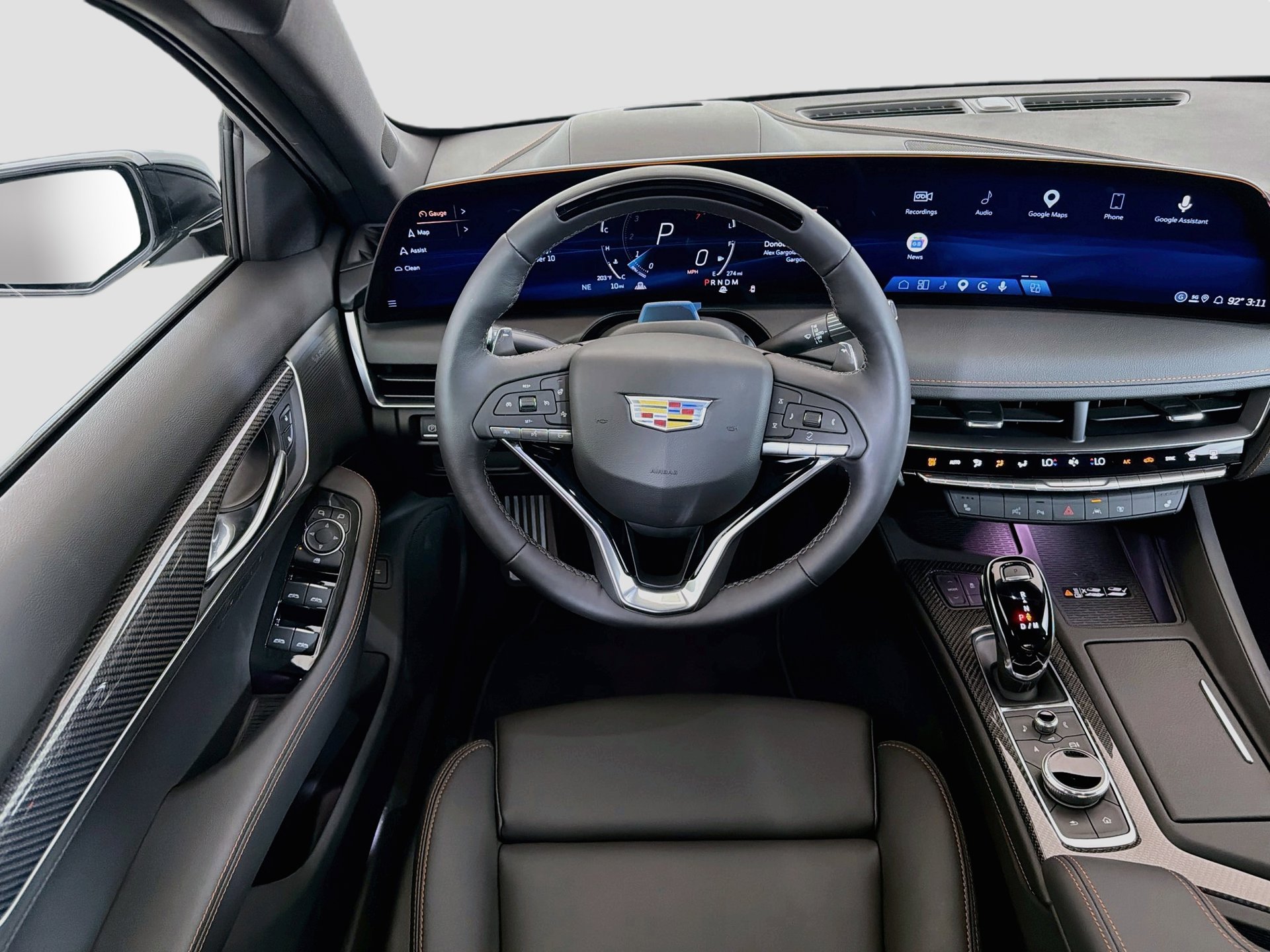 New 2026 Cadillac CT5 Sport w/ LPO, ONYX Package RWD image 16